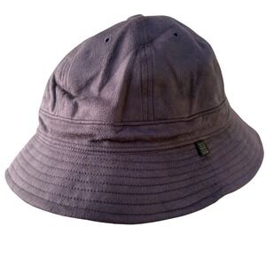 CA4LA Tokyo Japan Navy Blue Velvet Bucket Hat Made‎ in Japan Unisex Streetwear